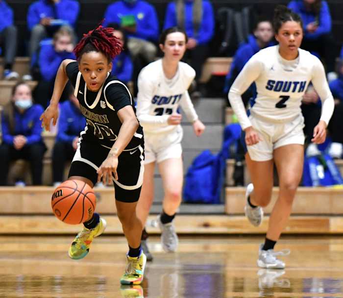 Benson South Medford girls basketball Taylor Balkom 16